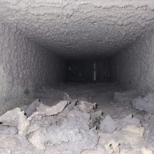 Ventilation before cleaning example 3